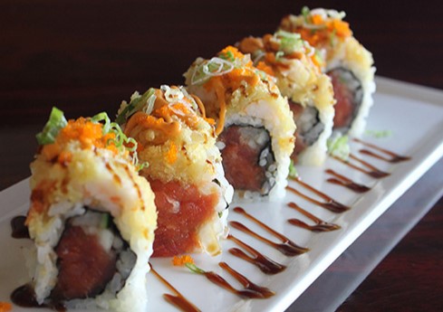 Order Spicy Roll food online from Volcano Asian Cuisine store, Burlington on bringmethat.com