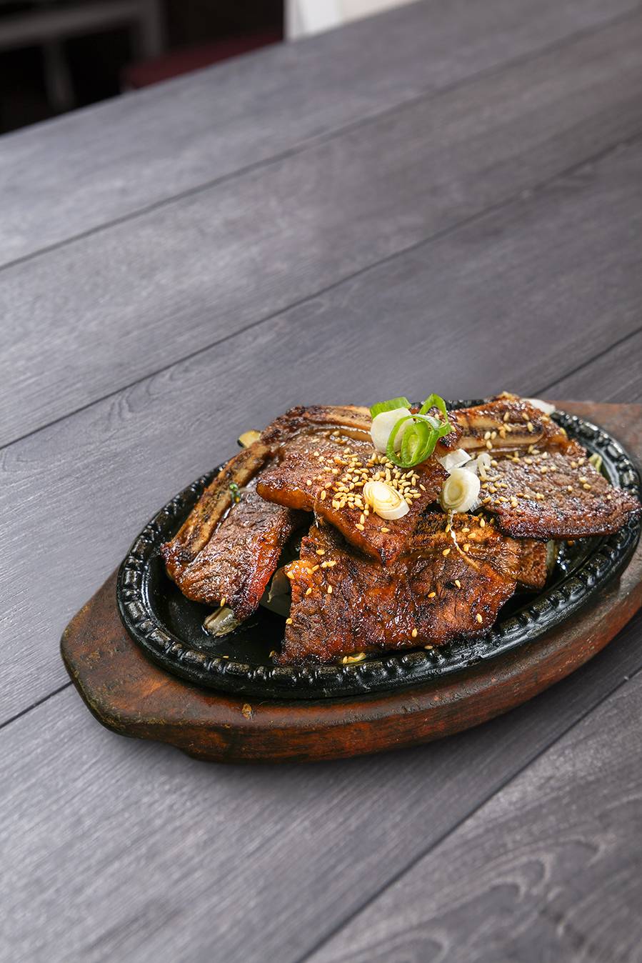 Order La Galbi Small Size (9 pieces) food online from Tang 190 store, Irvine on bringmethat.com