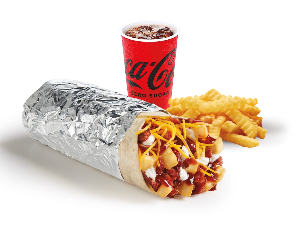 Order Epic Honey Chipotle BBQ Brisket Burrito Meal food online from Del Taco store, Bakersfield on bringmethat.com