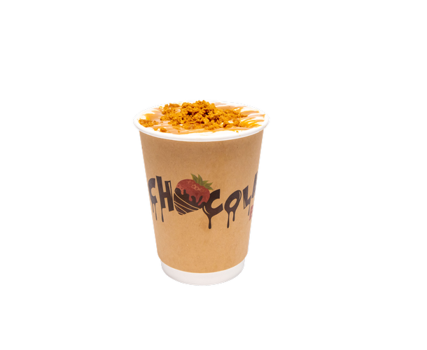 Order Cookie Butter Latte food online from Chocolate Bash store, Newport Beach on bringmethat.com