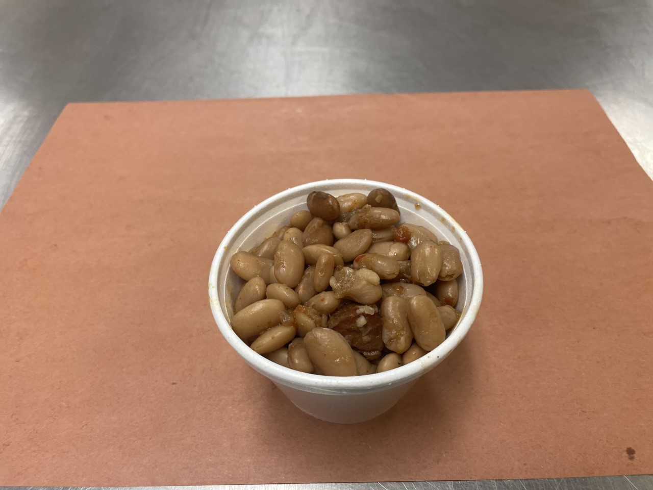 Order Pinto Beans food online from C&J Barbeque store, College Station on bringmethat.com