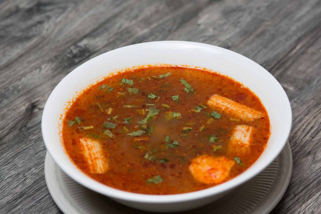 Order TH6. Soup Tom Yum food online from Houston Crawfish & Seafood store, Houston on bringmethat.com