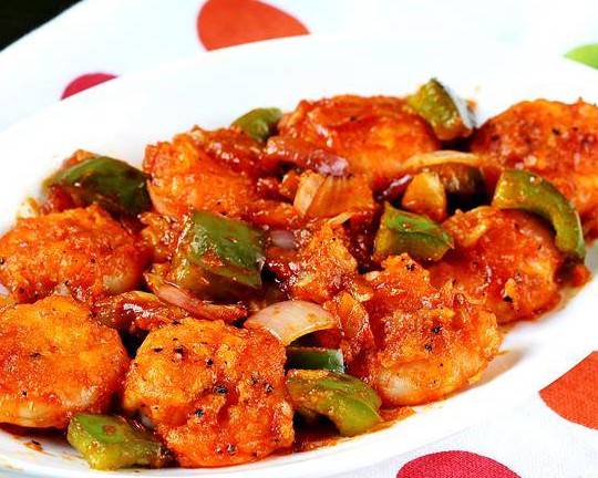 Order S7. Hot and Spicy Prawns 麻辣虾 food online from Jade Restaurant & Lounge store, Seattle on bringmethat.com