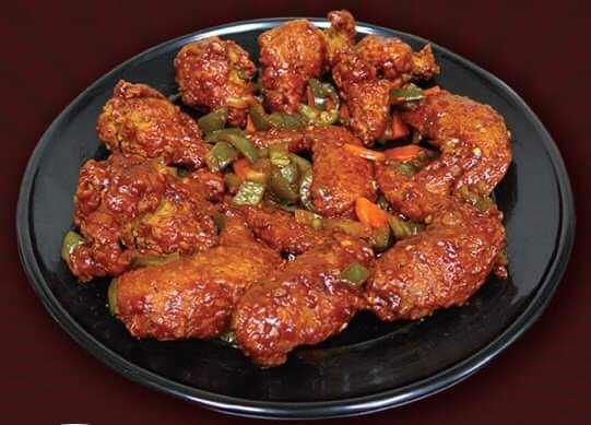 Order 10 Hot Mango BBQ wings food online from Louisiana Famous Fried Chicken store, Dallas on bringmethat.com