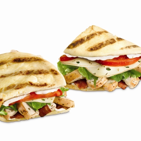 Order Chicken Bacon Ranch Flatbread food online from Quiznos Sub store, Towson on bringmethat.com