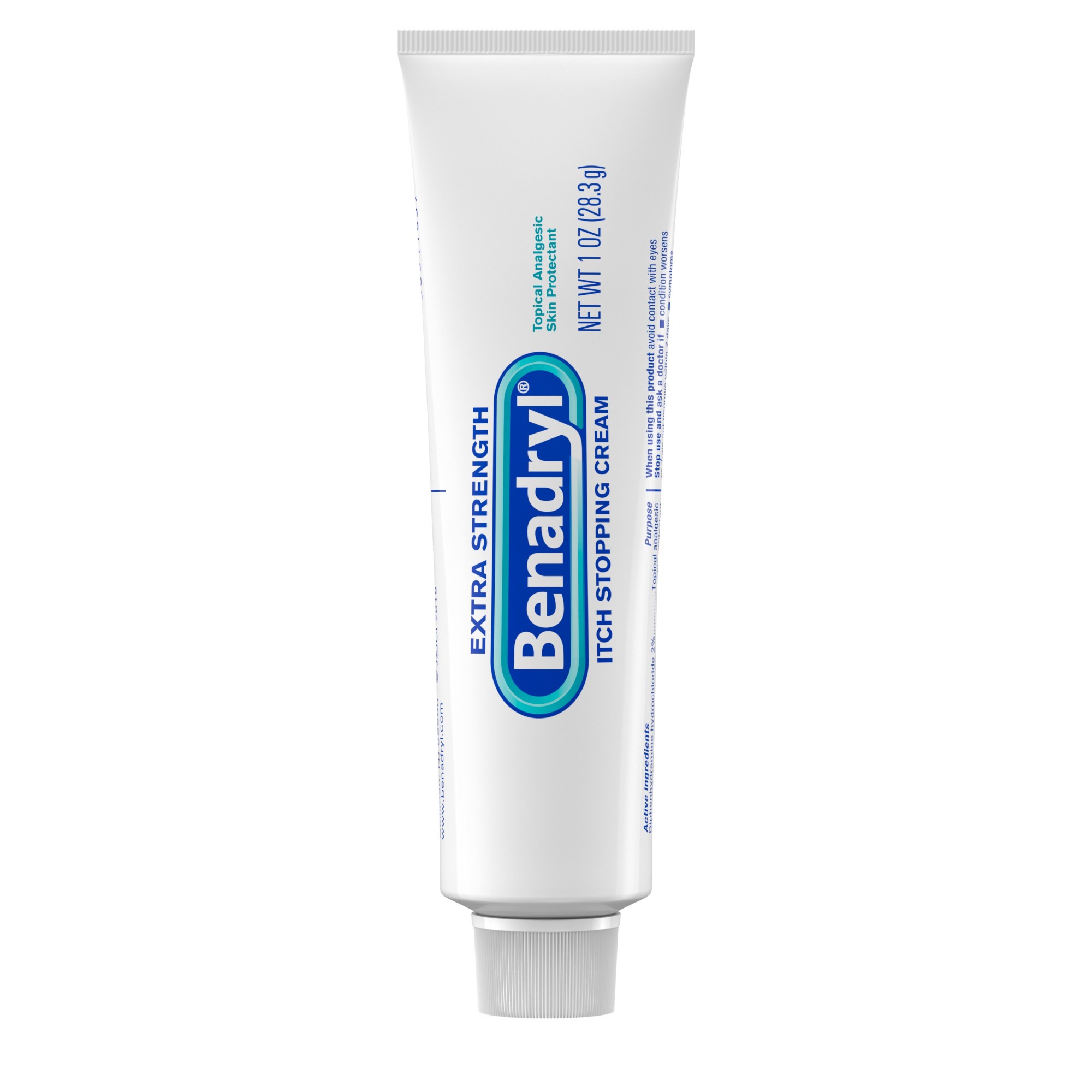 Order Benadryl Extra Strength Itch Relief Cream - Topical Analgesic, 1 oz food online from Rite Aid store, Cathedral City on bringmethat.com