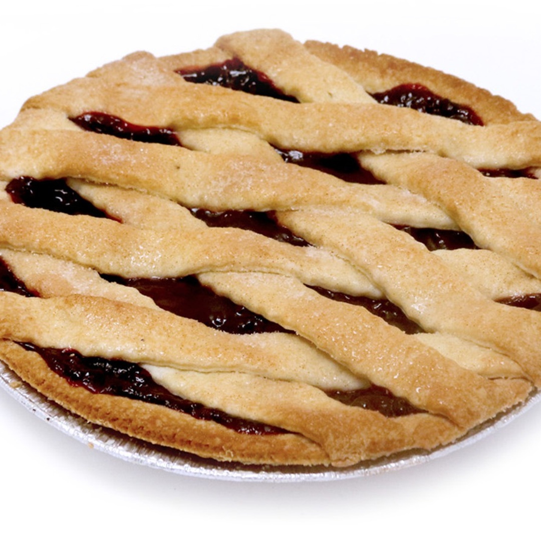 Order Berry Lattice Pie - 8" food online from Lucky California store, Castro Valley on bringmethat.com
