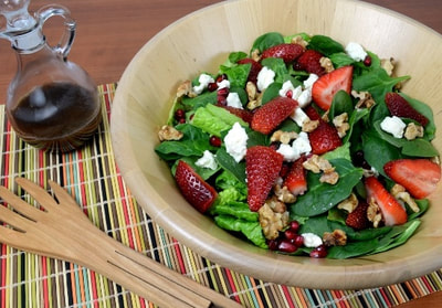 Order Spinach and Nut Salad food online from Valley Fresh store, West Orange on bringmethat.com