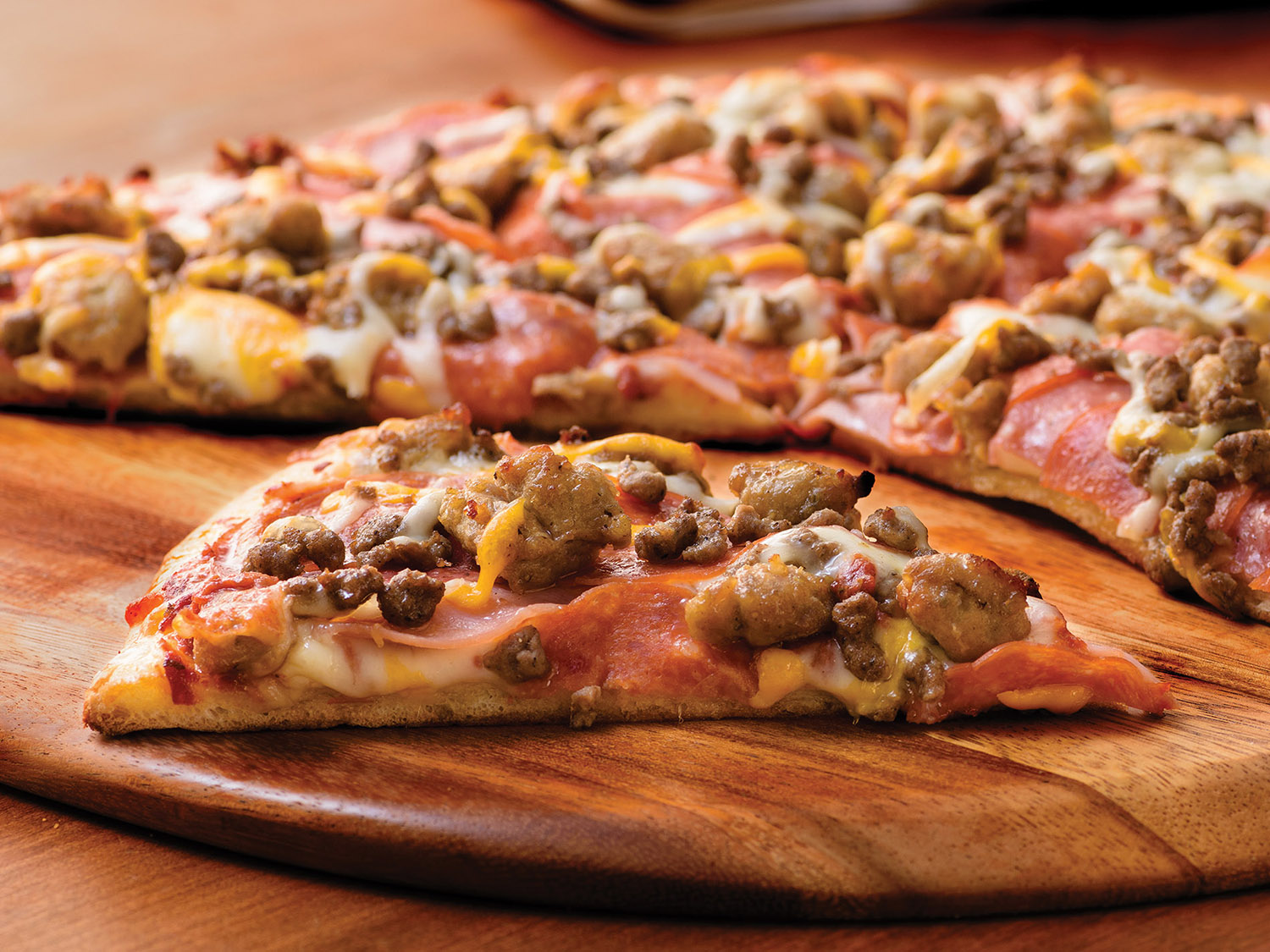 Order Papa's All Meat Pizza (Baking Required) food online from Papa Murphy Pizza store, Arvada on bringmethat.com