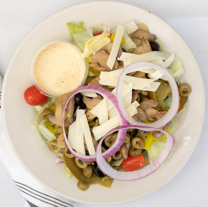 Order Vegetarian Antipasto Salad - Small food online from Emidio Pizza store, Akron on bringmethat.com