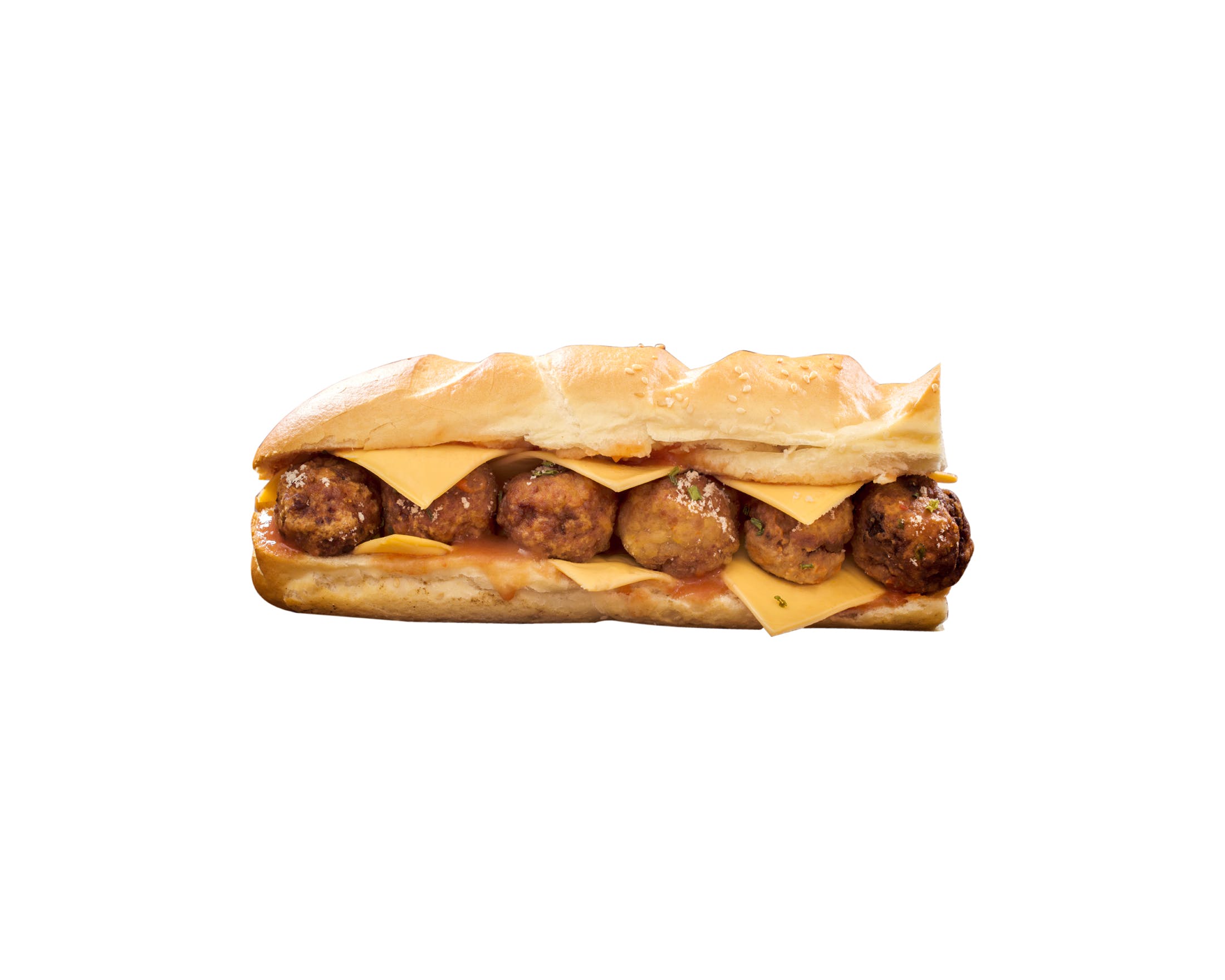 Order Meatball Sandwich - Sandwich food online from Pizza Factory store, Nashville on bringmethat.com