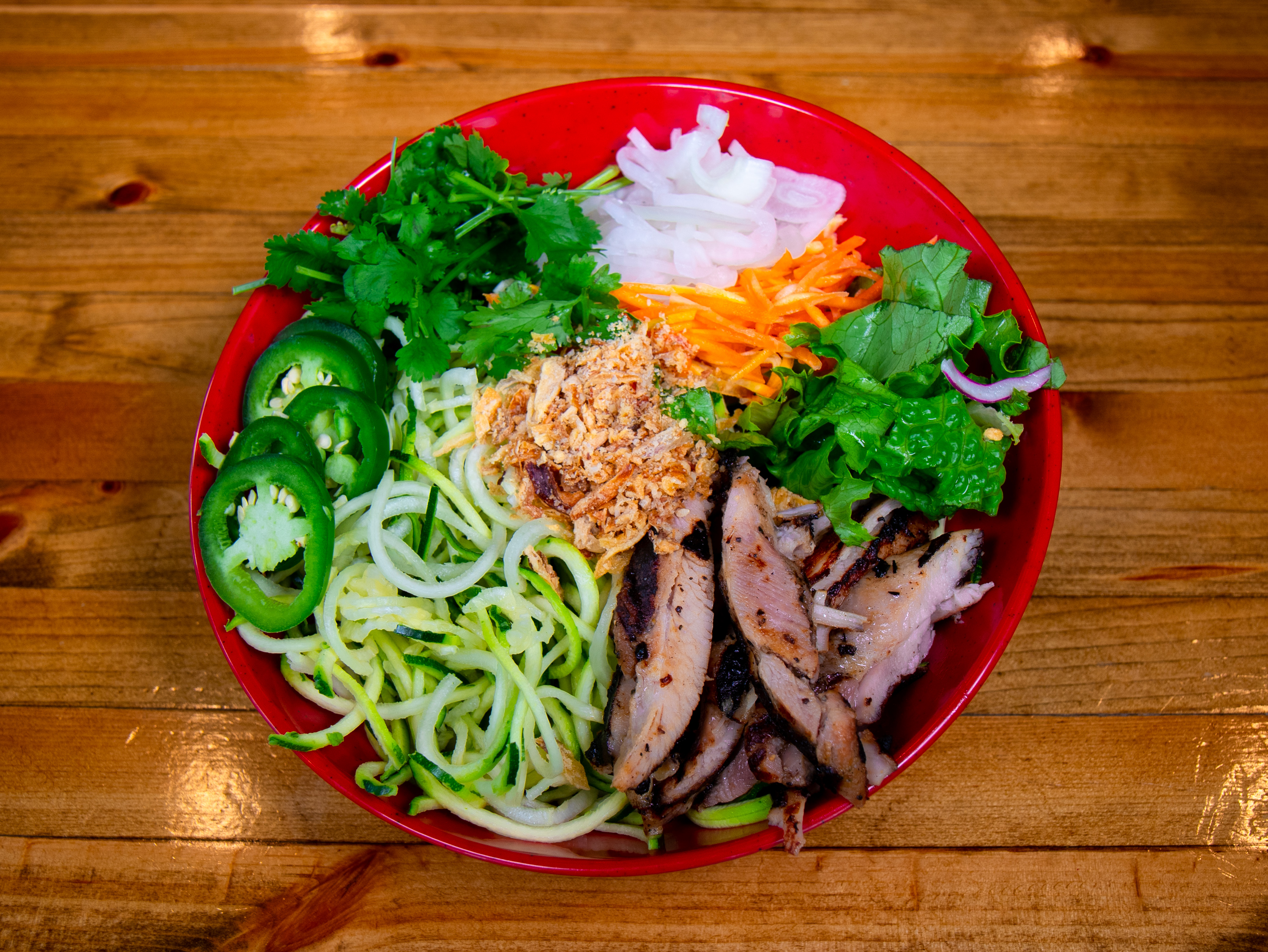 Order Zucchini Noodles food online from Moi Vietnamese Grill store, Pflugerville on bringmethat.com