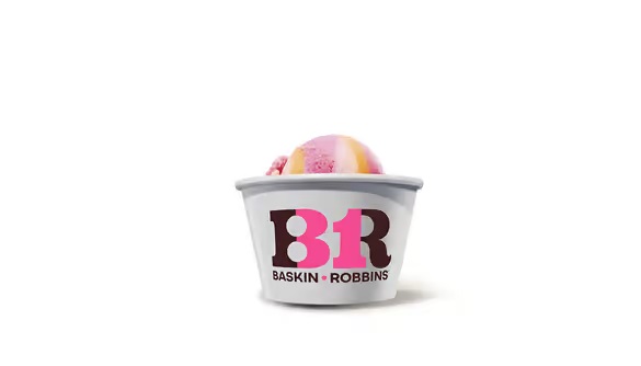 Order Kids' Single Scoop food online from Baskin Robbins store, Sunland on bringmethat.com