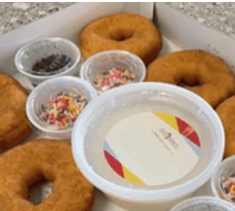 Order Family Self-Decorating Kit food online from Duck Donuts store, Avalon on bringmethat.com