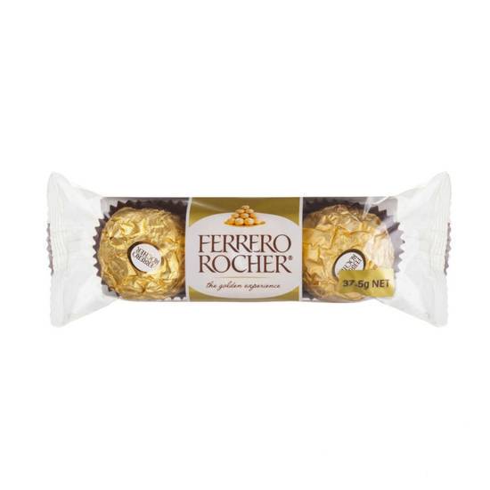 Order Ferrero Rocher Hazelnut Chocolate 3 count food online from Pink Dot store, Chino Hills on bringmethat.com