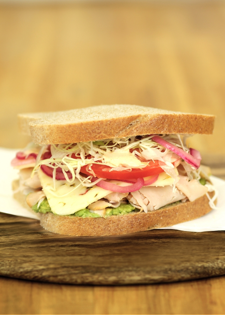 Order Baja Turkey Whole food online from Great Harvest Bread Co. store, Provo on bringmethat.com
