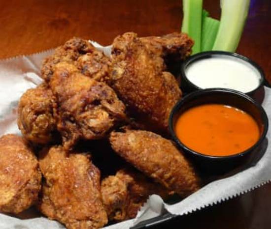 Order Chicken Wings (10) food online from Bottlenecks Saloon and Eatery store, West Hazleton on bringmethat.com