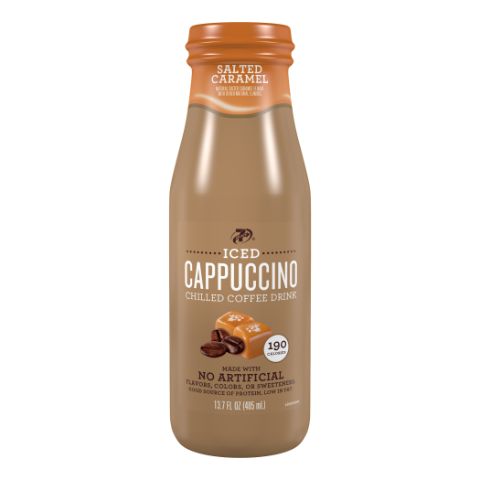 Order 7-Select Iced Caramel Cappuccino 13.7oz food online from 7-Eleven store, Chicago on bringmethat.com