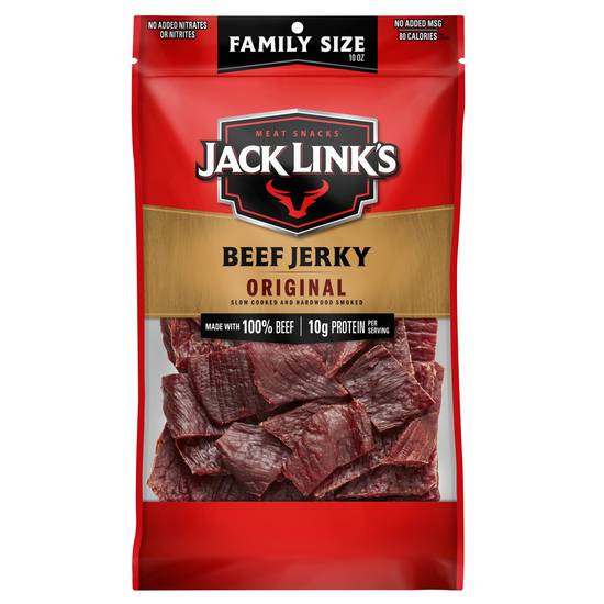 Order Jack Links Original Beef Jerky, 10 OZ food online from Cvs store, ARCADIA on bringmethat.com