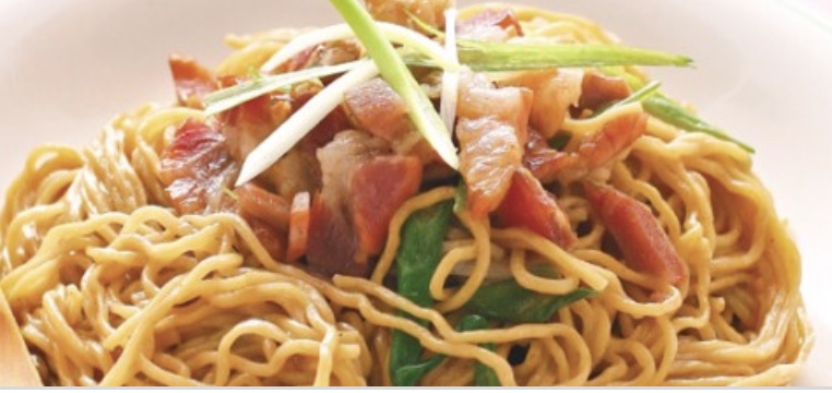 Order Roast Pork Lo Mein food online from Orient House Chinese Restaurant store, Madison on bringmethat.com