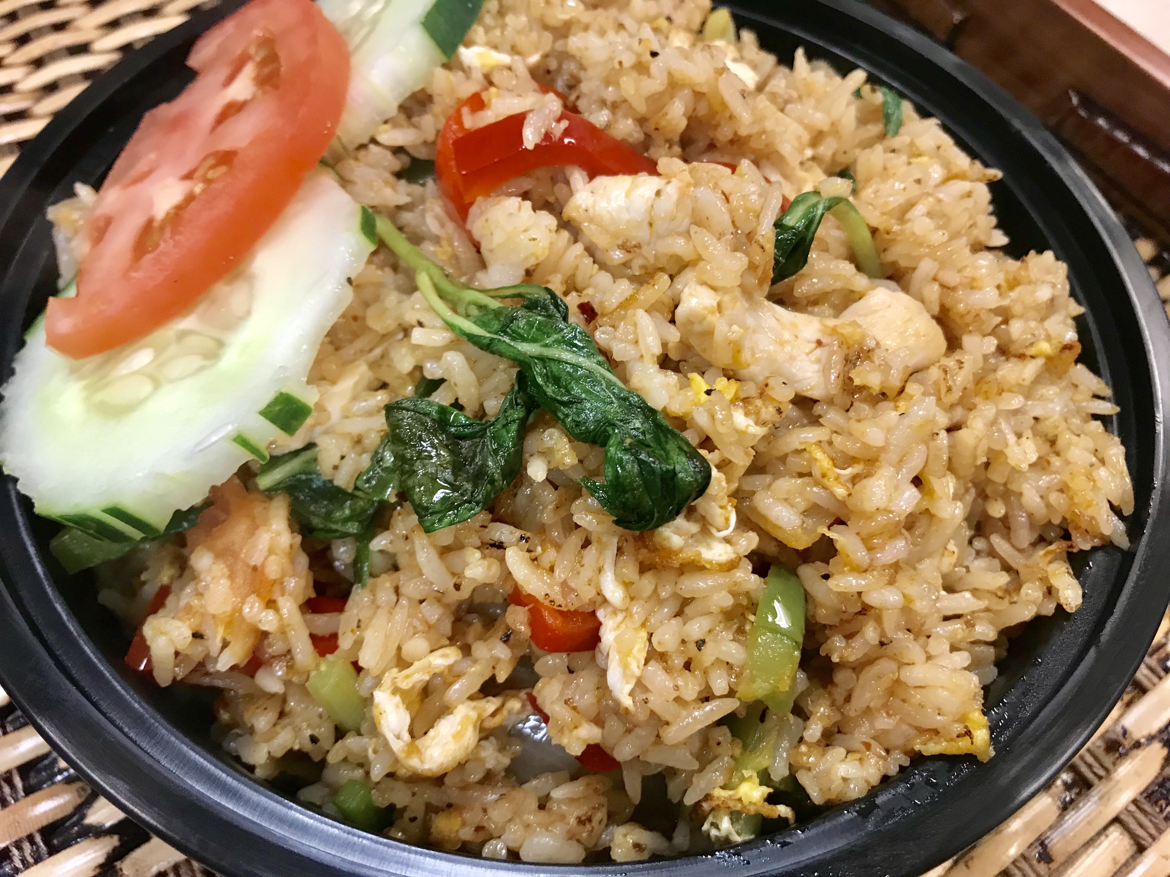 Order Basil Fried Rice food online from Yummy Thai store, Buffalo on bringmethat.com