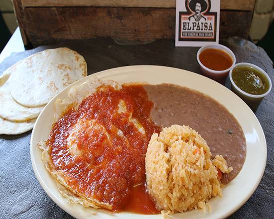 Order Rancheros food online from El Paisa Cocina Mexicana store, Dallas on bringmethat.com