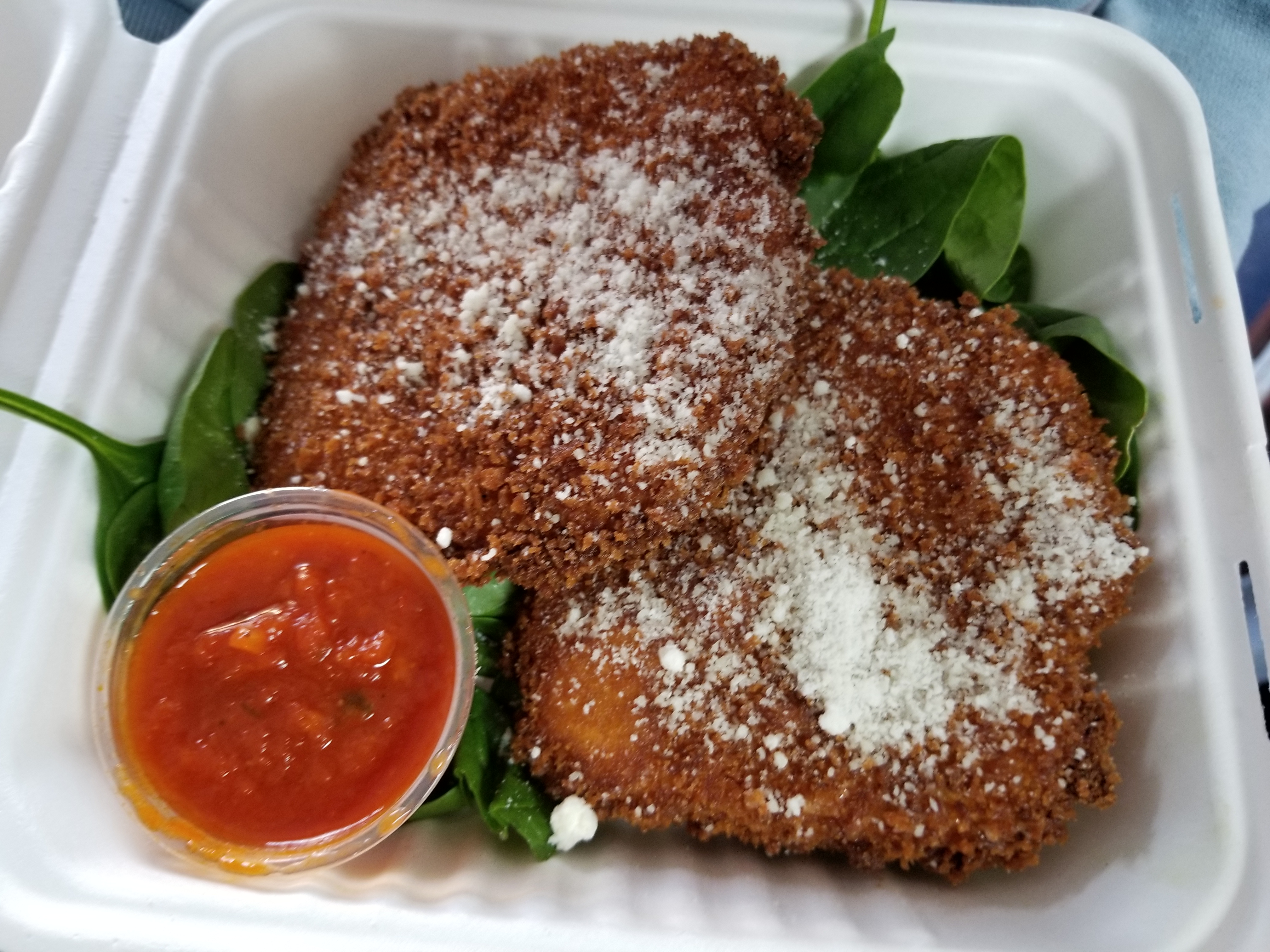 Order Fried Mozzarella 4x4's food online from The Bee Hive Market and Deli store, Whittier on bringmethat.com