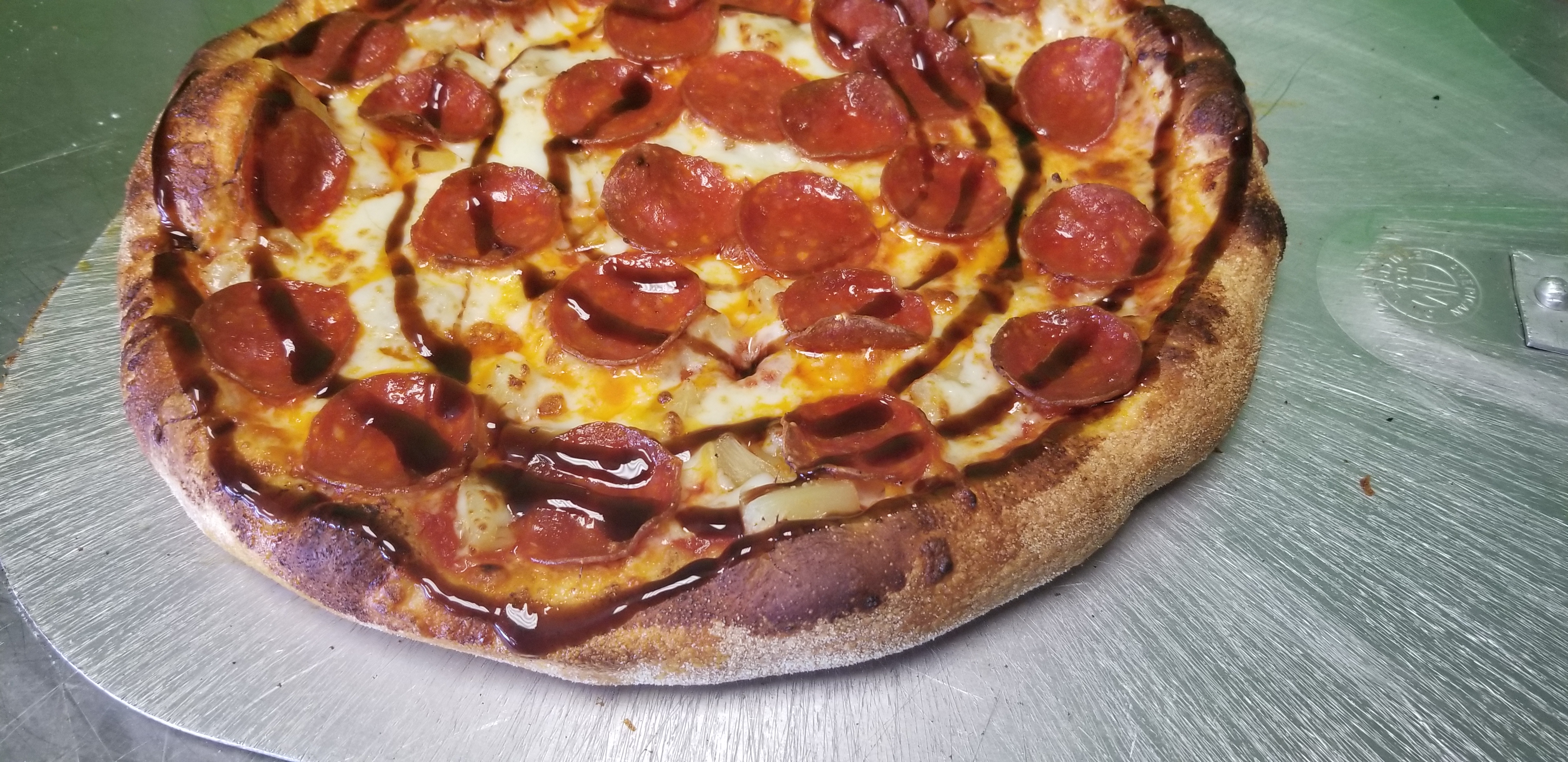Order Sweet Pepperoni Pizza food online from Electric Pizzeria store, Wichita on bringmethat.com