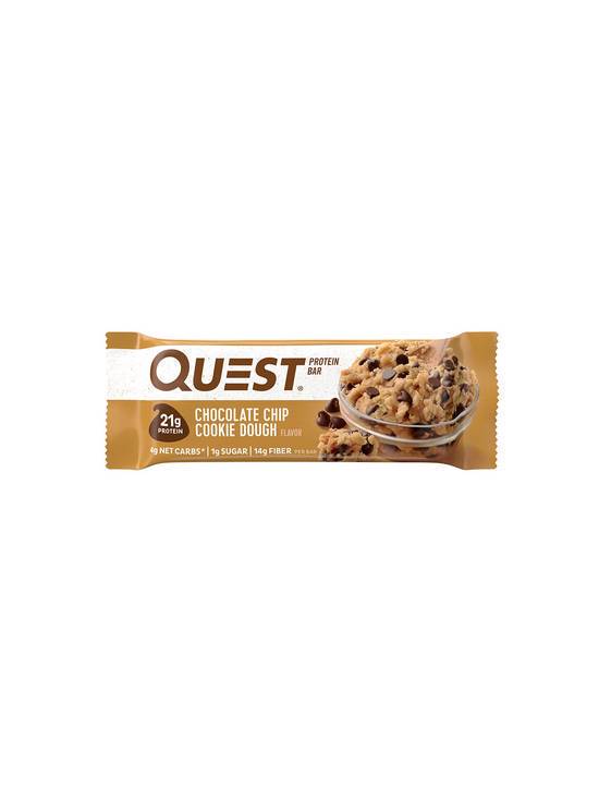 Order Quest Protein Cookie Chocolate Chip Cookie Dough 2.12 OZ food online from Chevron Extramile store, Livingston on bringmethat.com
