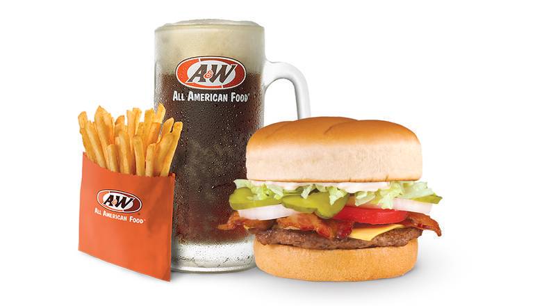 Order Bacon Cheeseburger Combo food online from A&W Restaurant store, Concord on bringmethat.com