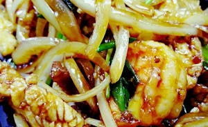 Order L- Mongolian Triple food online from Royal Stix Restaurant store, Fayetteville on bringmethat.com