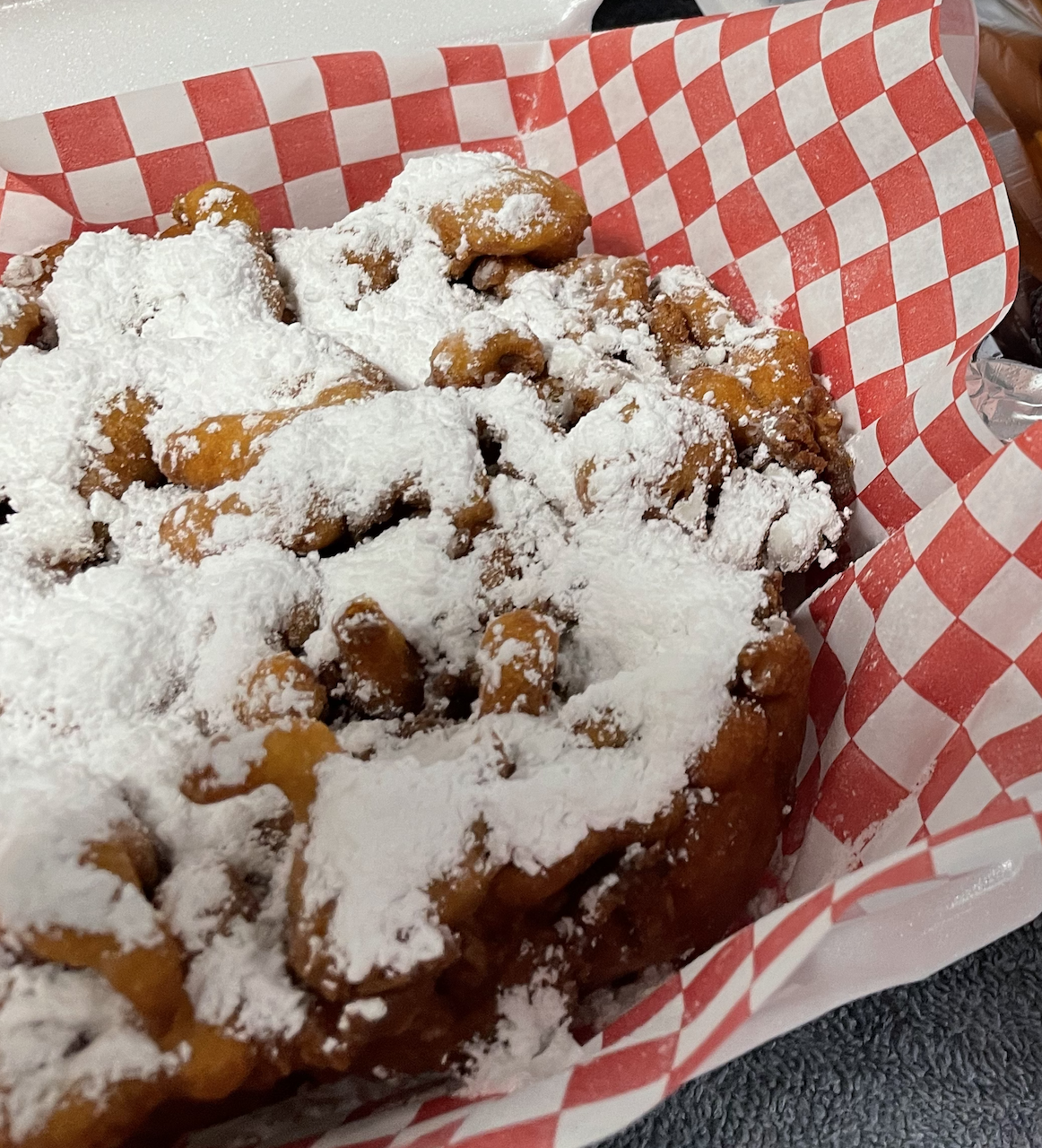 Order Funnel Cake food online from M & M Carnival Foods store, Midland on bringmethat.com