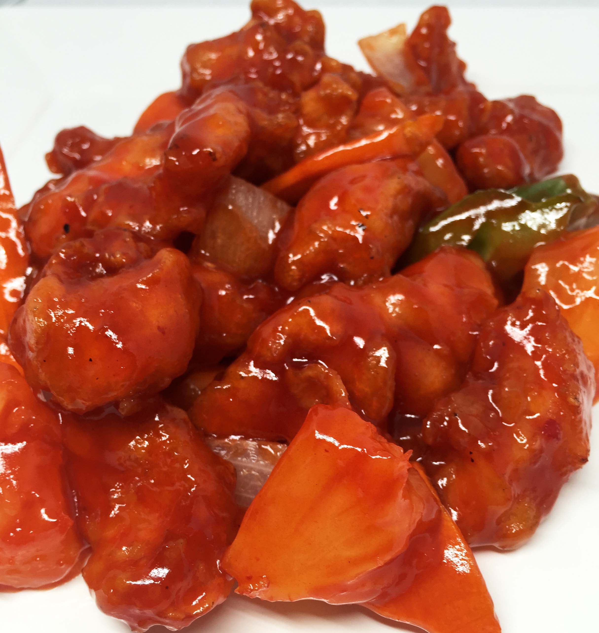 Order 54. Sweet and Sour Chicken food online from Vip Chinese Restaurant store, Los Angeles on bringmethat.com