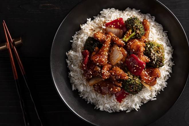 Order Sesame Chicken Bowl food online from P.F. Changs China Bistro store, Hurstbourne on bringmethat.com