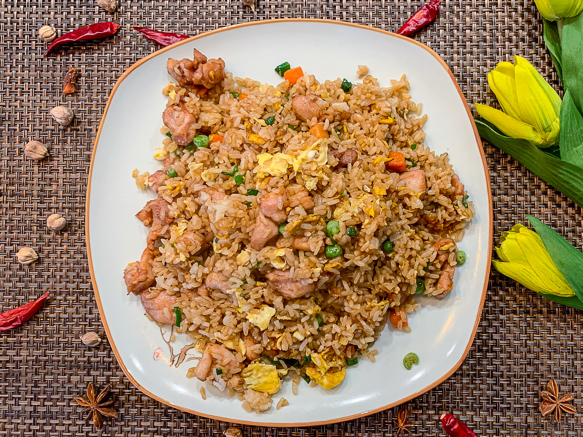 Order Chicken Fried Rice food online from Hu's Cooking store, Houston on bringmethat.com