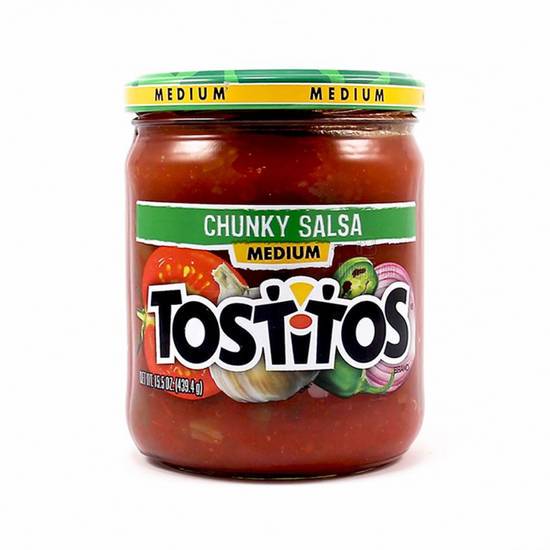 Order Tostitos Chunky Salsa food online from Pink Dot Logan Heights store, San Diego on bringmethat.com