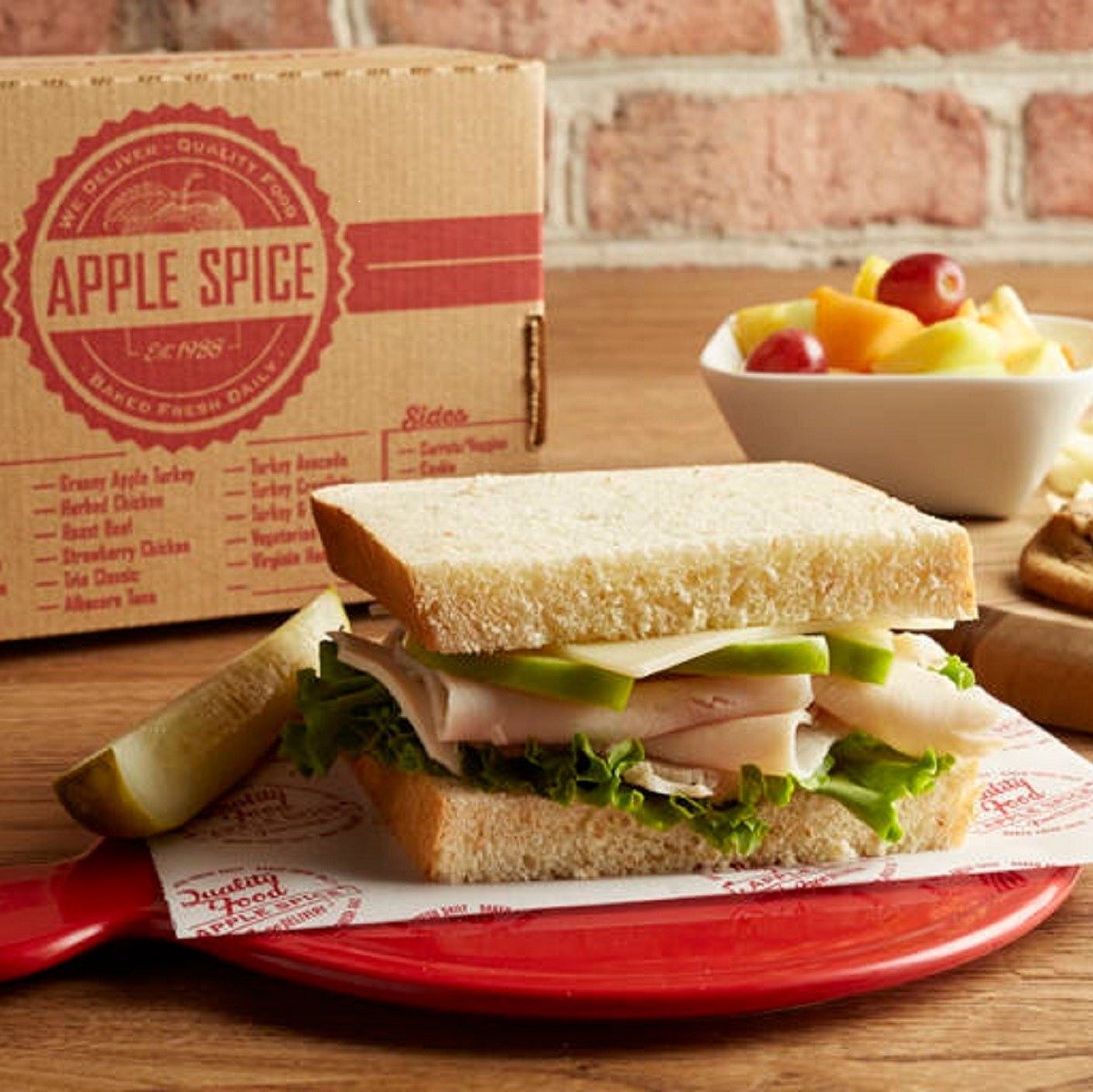 Order Turkey Avocado Sandwich | Deluxe food online from Apple Spice store, Ogden on bringmethat.com