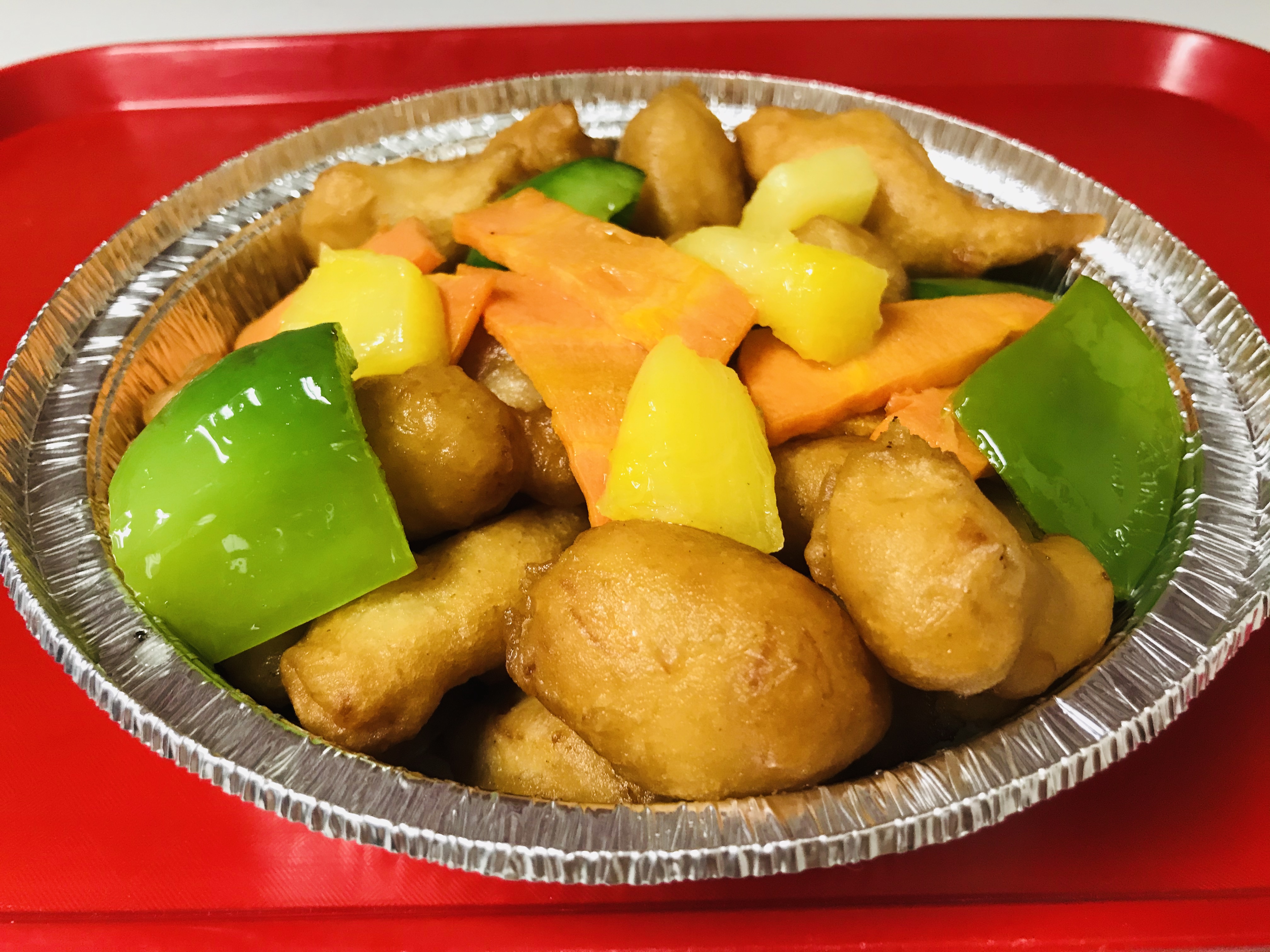 Order Sweet and Sour Chicken food online from Golden Wok store, Indianapolis on bringmethat.com