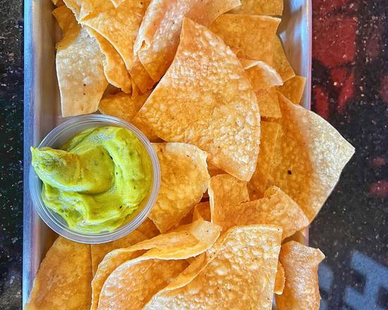 Order chips with guacamole food online from The Taco Spot store, Tempe on bringmethat.com