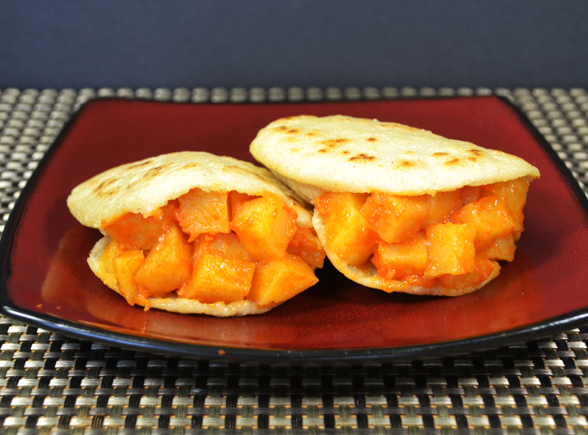 Order Potato in Red Sauce food online from Gorditas Dona Lula store, Brownsville on bringmethat.com