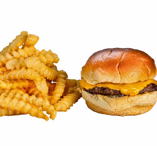 Order Kids Cheeseburger food online from Iniburger store, Fremont on bringmethat.com