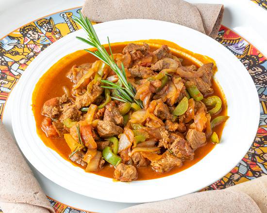 Order Goat Tebes food online from Ethio Beans Ethiopian Restaurant store, Carol Stream on bringmethat.com
