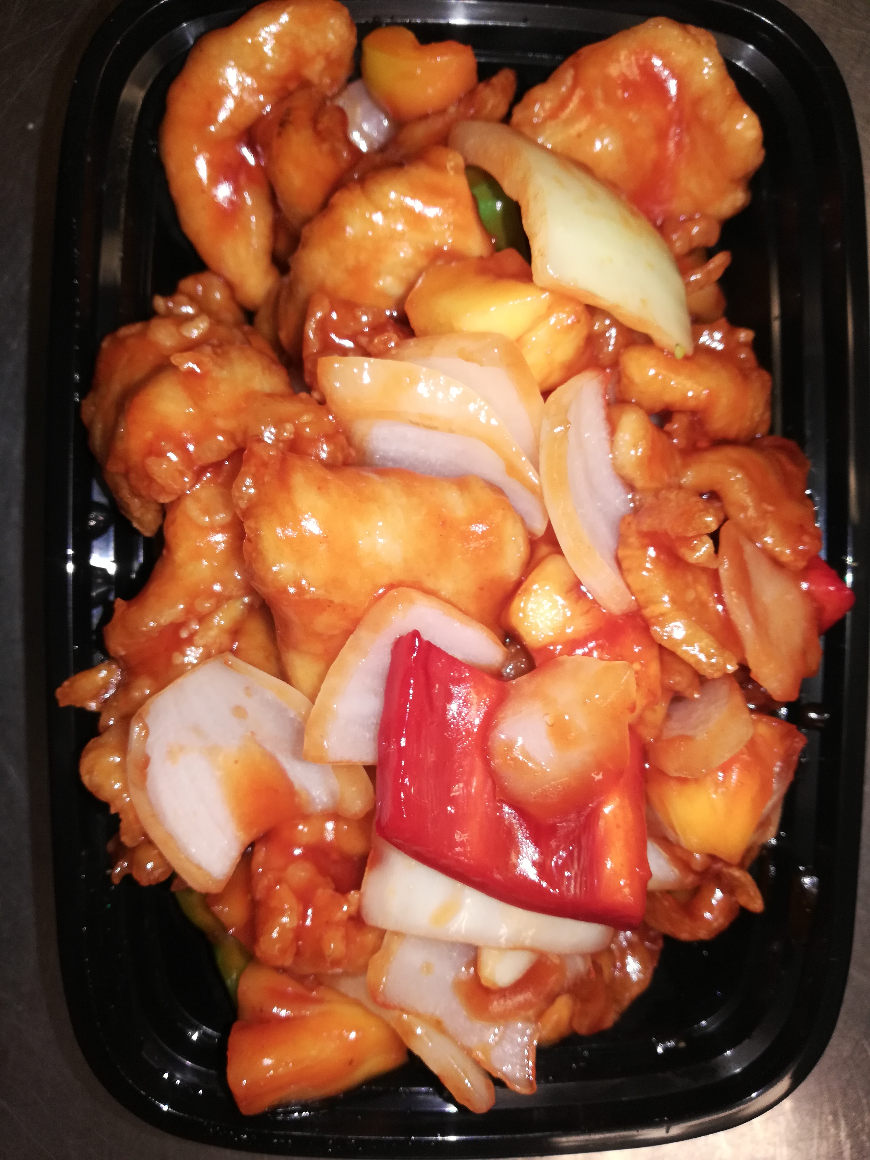 Order C4. Sweet and Sour Chicken food online from 88 Chinese & Sushi Sherman Oaks store, Van Nuys on bringmethat.com