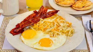 Order Two Extra Large Eggs  food online from Kim's Family Restaurant store, North Ridgeville on bringmethat.com