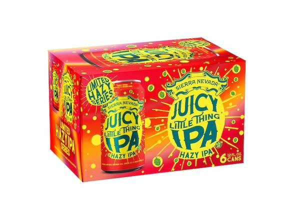 Order Sierra Nevada Juicy Little Thing Hazy IPA - 6x 12oz Cans food online from Rayan Discount Liquors store, CHICAGO on bringmethat.com