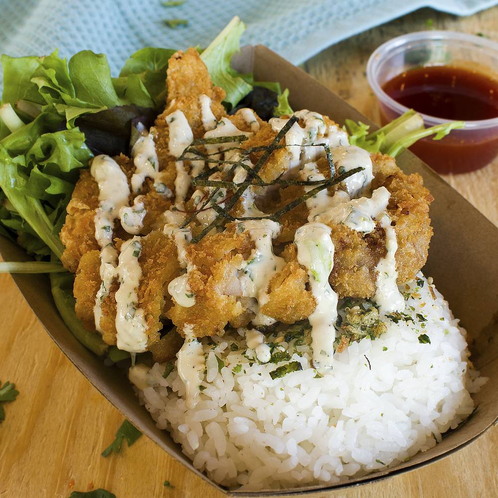 Order Crispy Chicken Bowl food online from KoJa Kitchen store, San Jose on bringmethat.com