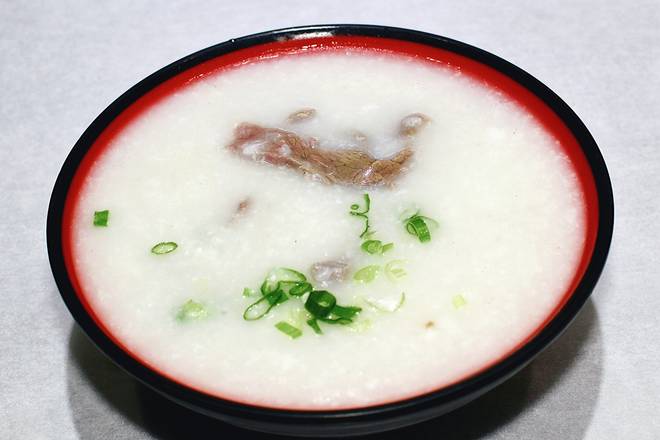 Order Congee with Beef 生滾牛肉粥 food online from Peking kitchen store, Brooklyn on bringmethat.com