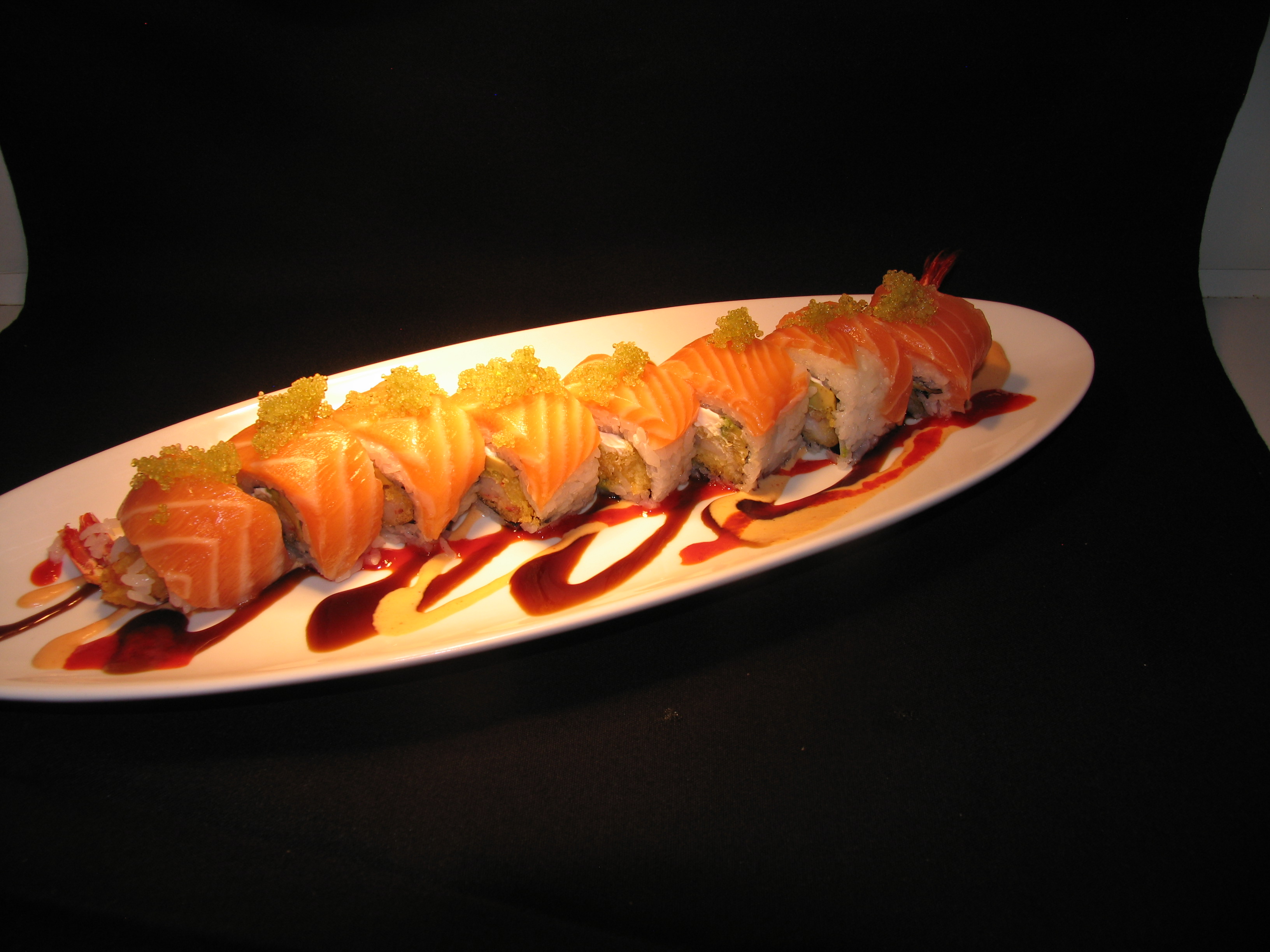 Order Green Chile Roll food online from Samurai Grill & Sushi Bar store, Albuquerque on bringmethat.com