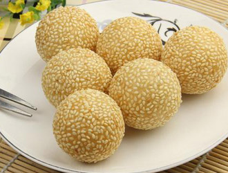 Order 6  Fried Sesame Ball food online from Lucky Panda store, Greeley on bringmethat.com