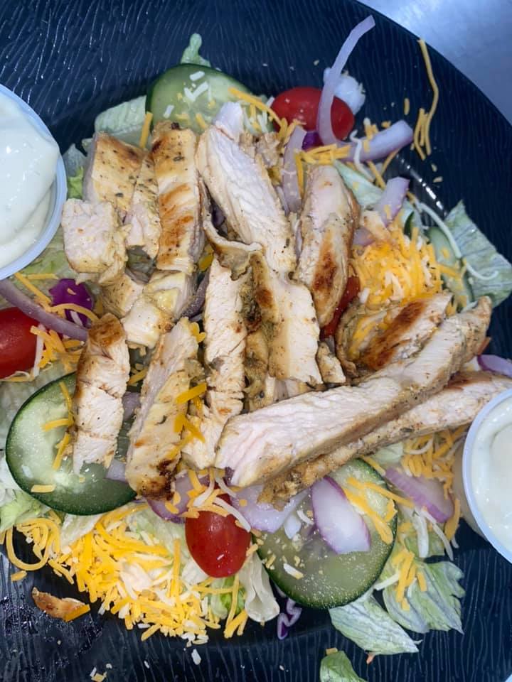 Order Louisiana Chicken Finger Salad food online from Americana Kitchen And Grille store, Jackson on bringmethat.com